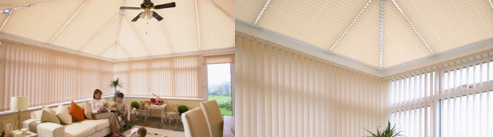 Photo of conservatory blinds