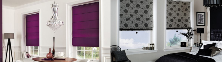 roman blinds examples