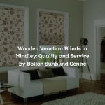 Wooden Venetian Blinds in Hindley: Quality and Service by Bolton Sunblind Centre